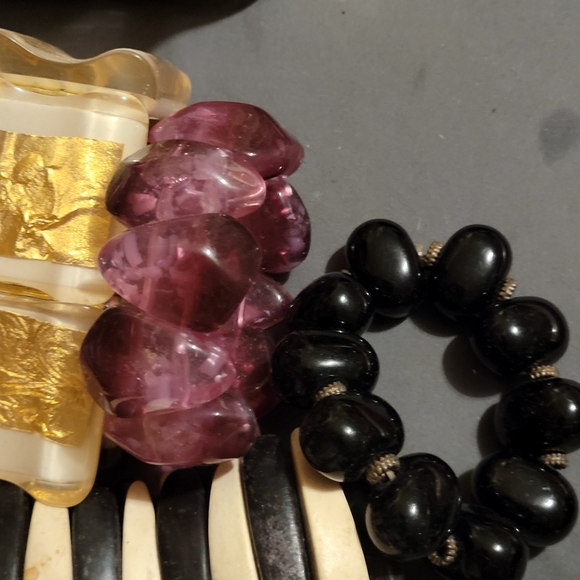 Chunky Vintage Bracelet Lot - Picture 4 of 6